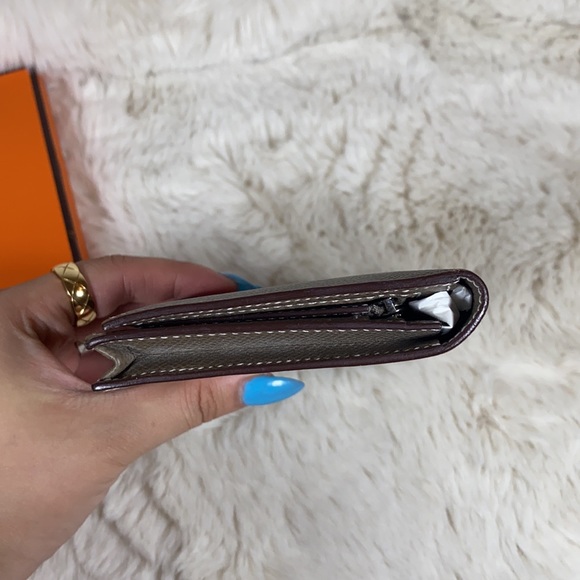 Hermes Bearn Wallet Etoupe PHW - Picture 6 of 7
